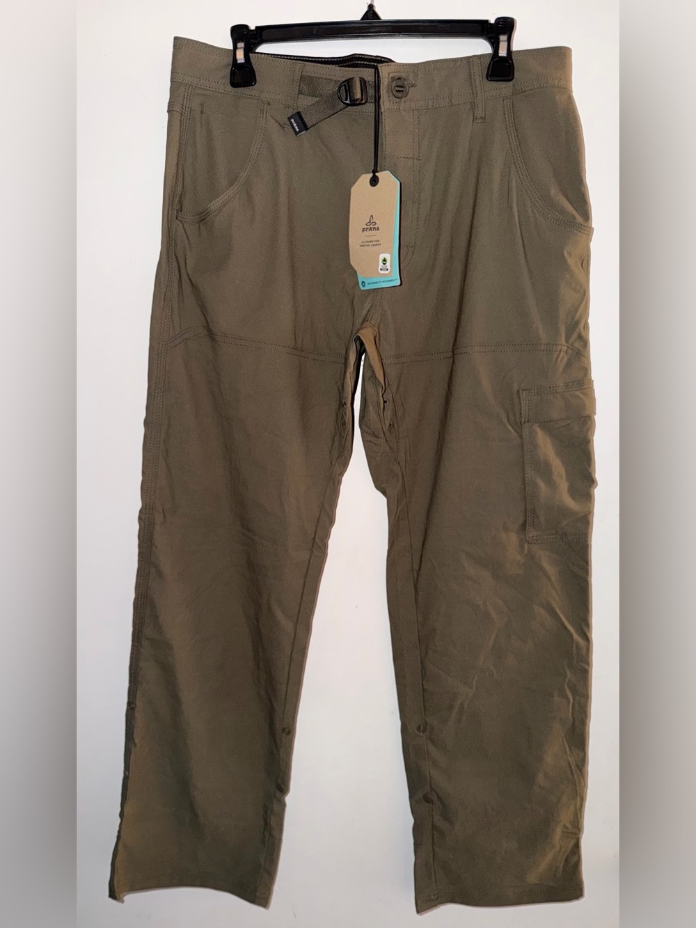 New PRANA 32x30 Zion Pants II Slate Green